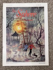 The Sphere Magazine 1962 Christmas Number William McLaren Cover Pauline Baynes