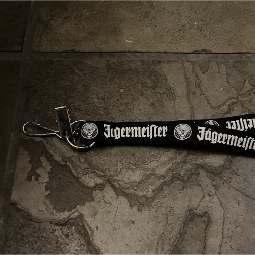 Jagermeister lanyard black - jagermeister,
