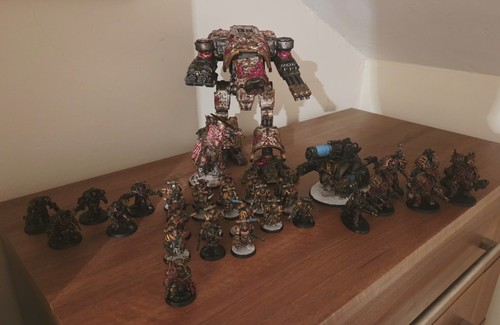 Chaos space marine iron - chaos,