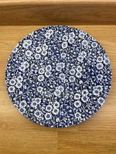 Vintage Burleigh Blue Calico