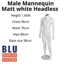 Male Matt White Headless