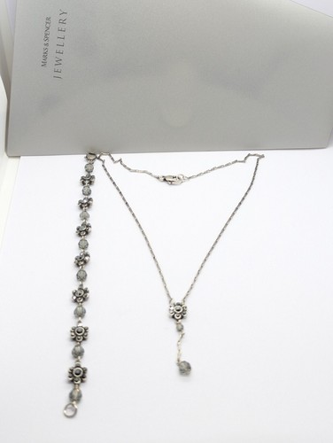Floral jewellery set - floral,