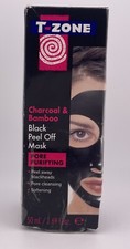 T-Zone Charcoal & Bamboo Black Peel Off Mask 50ml