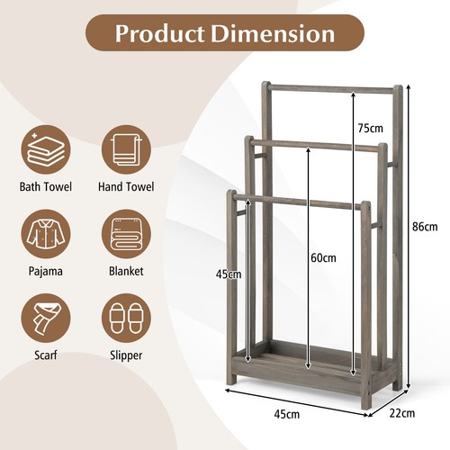 Tier freestanding grey - freestanding,