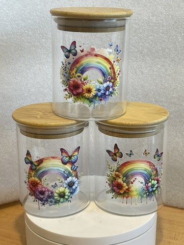 Set of 3 - 🦋🌈,