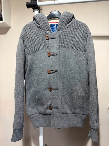 Kangol grey fleecelined jacket - grey,