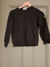 Stone Island Black Sweatshirt (For Age 8 Years)
