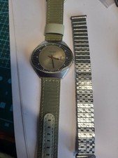 Soviet  russian Poljot stadium vintage watch, day/date, 17 jewels Automatic