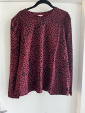 Hush-  Burgundy Leopard Print