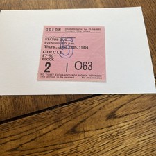 STATUS QUO CONCERT TICKET