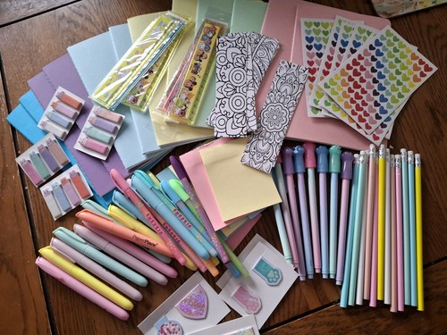 Pastel stationary mixed - pastel,