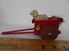 antique,miniature,putz,German