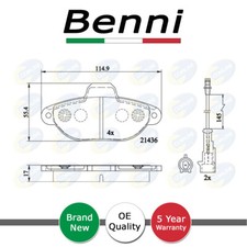 Brake Pads Set Front Benni