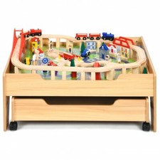 Costway Kids Wooden Train