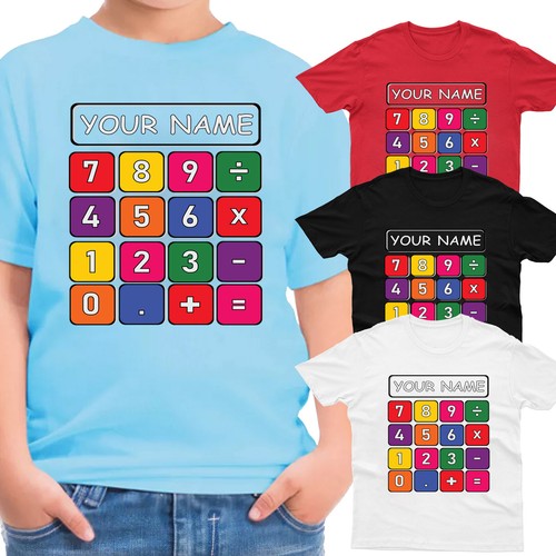 Personalised calculator number - personalised,