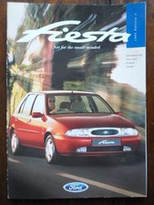 FORD FIESTA Range 1996 UK Mkt