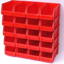 10 RED SIZE 2 STACKING PLASTIC