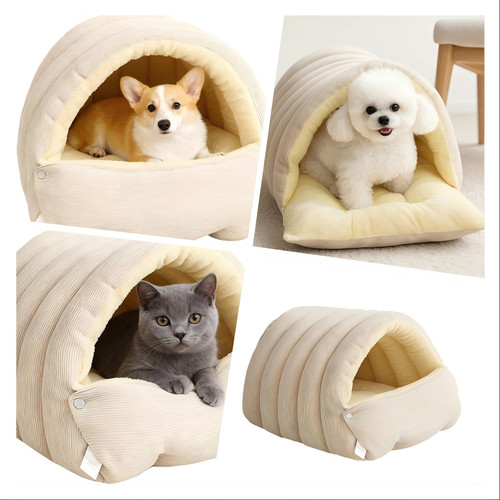 Winter warm cat - cat, bed