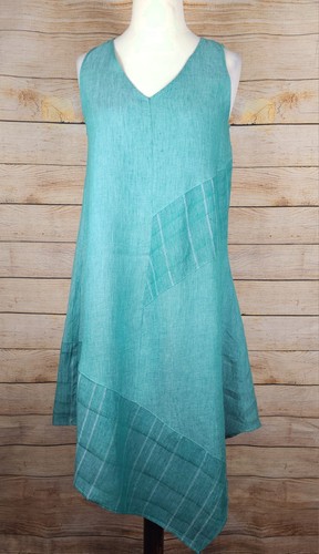 Chalet nwt teal - teal, linen
