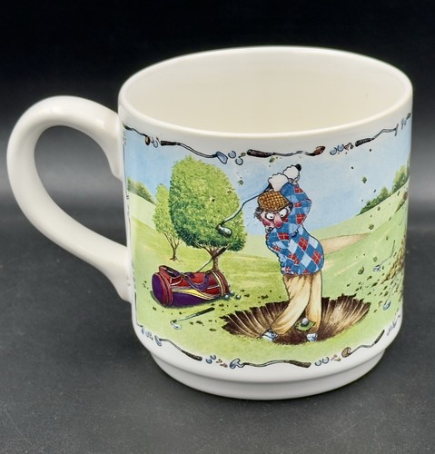 Golf sports mug - mug, staffordshire