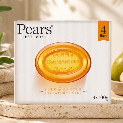 Pears transparent soap - transparent, 4
