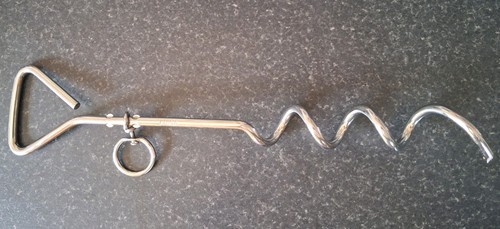 Pet dog tie - stake, garden