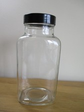 Vintage Glass Sweet Shop Jar