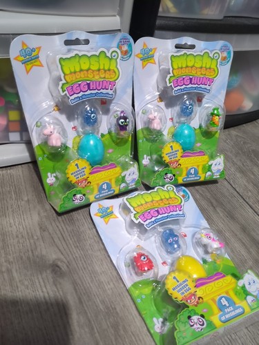 Moshi monster egg hunt - monster, x3