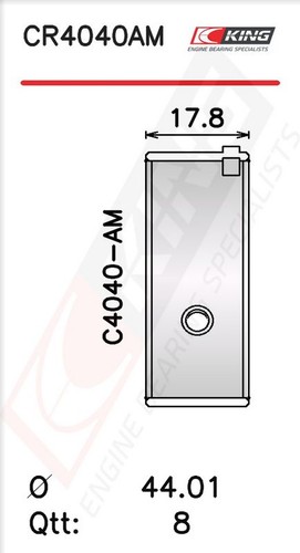 King cr4040am0 connecting - king,