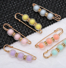 Beaded Brooches Headscarf