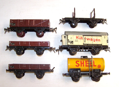 Lot old fleischmann gauge - lot,