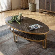Large Contemporary Oval Wooden