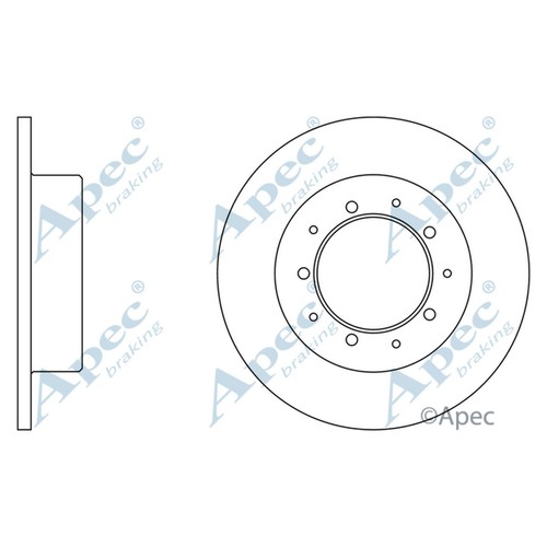 Brake discs solid for - brake,