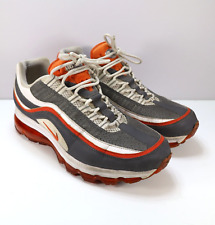 Nike Air Max 24-7 3M Team Orange/Dark Grey Running Shoes Size 11 Y2K USED