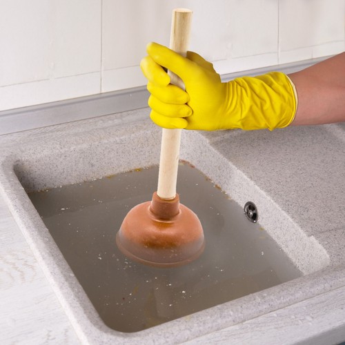 Bathroom rubber sink drain - rubber,