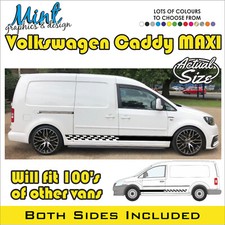 VW CADDY MAXI Side Stripes