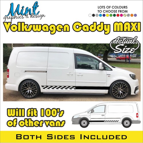 Caddy maxi side stripes - side,