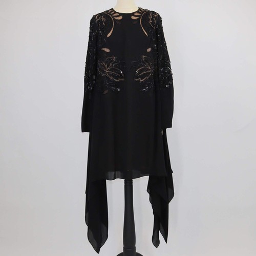 Elie saab black silk - saab,