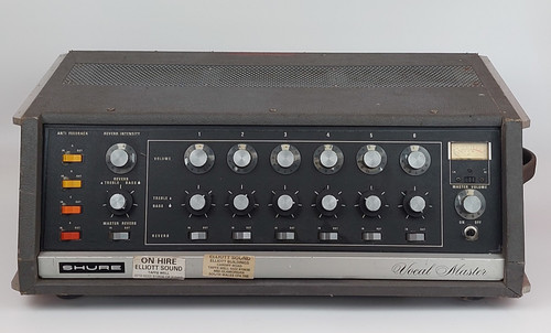 Vintage shure vocal master - vintage,