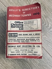 Kelly's Directory Of Medway Towns 1970