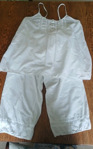 Marks spencer white pyjamas - marks,