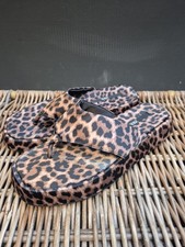 Zara Leopard Print Flatform