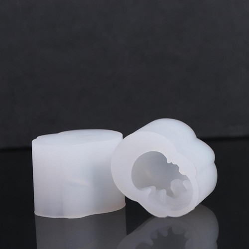 2pcs silicone skull mold - skull, 3d