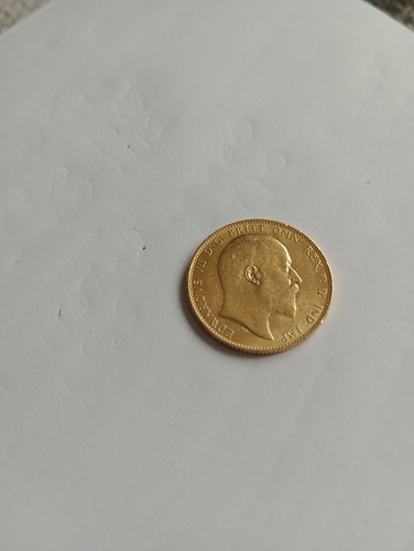 1907 edward vii 22ct solid - 1907,