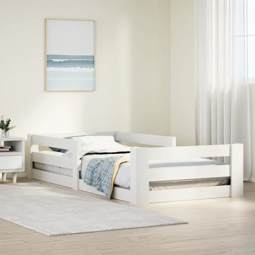 Walplus white bed - bed, frame