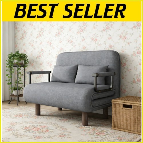 Large double folding sofa bed - folding,