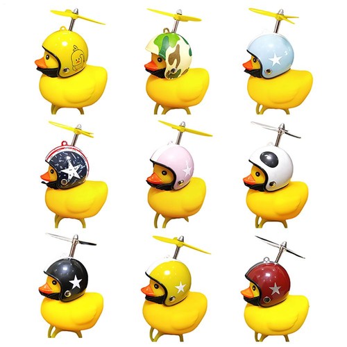 Mini light shining rubber duck - shining,