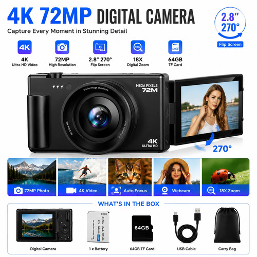 72mp digital camera - 72mp,