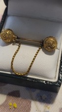 Gold Victorian Cravat Or Hat