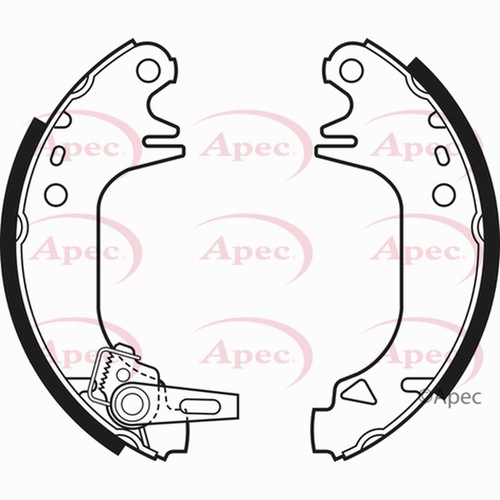 Brake shoes set for - brake,